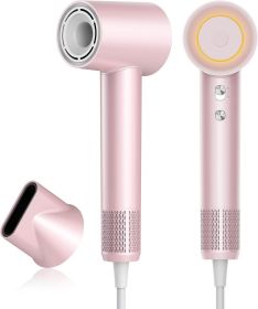 Hair Dryer, zhiyangfei Negative Ion Blow Dryer for Women Men, 110, 000 RPM Brushless Motor, 3 Heat Settings, 360Â° Rotating Magnetic Nozzle
